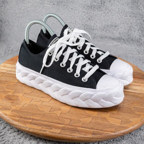 Women Converse Chuck Taylor AS Runway Cable Platform Lift Ox 568894C Size 6.5 - Picture 1 of 6